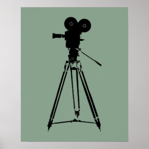 Poster Film Film Caméra Pop Art