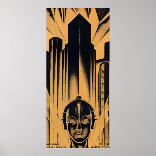 Poster Film Metropolis Fritz Lang (Devant)