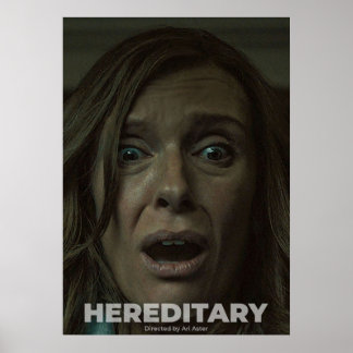 Poster Film minimaliste alternatif héréditaire