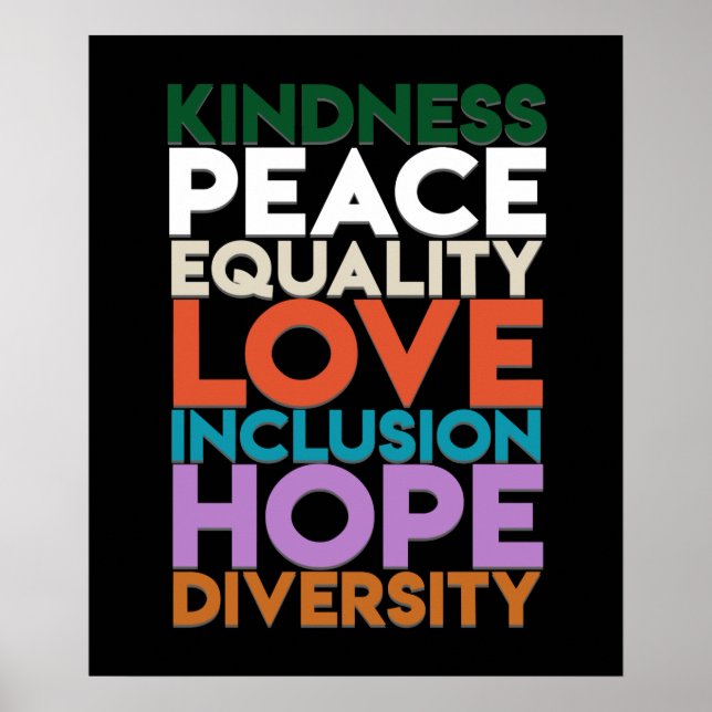 Poster Film Peace Support Earth World Peace Day Lover (Devant)