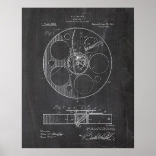 Poster Film Reel Patent