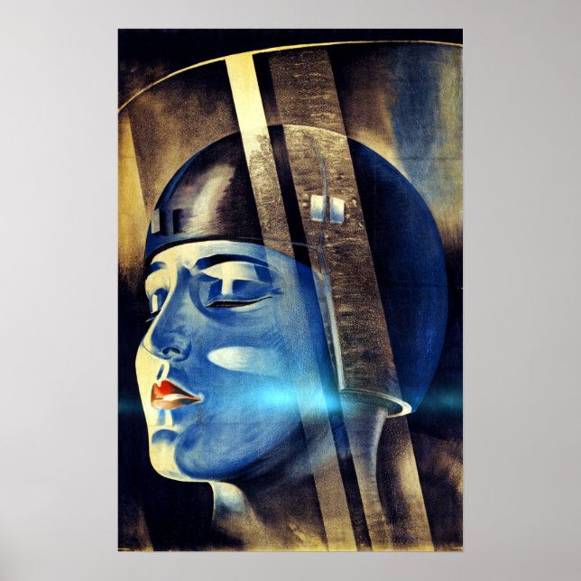 Poster Film vintage Iconic Metropolis (Devant)