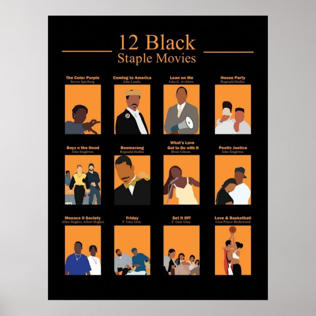 Poster Films Black Stable (Devant)