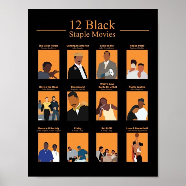Poster Films Black Stable (Devant)