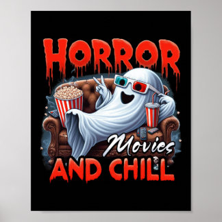 Poster Films D'Horreur Et Chill Éffrayant Fantôme Amateur