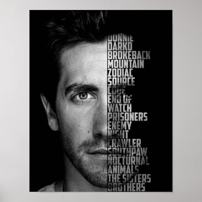 Poster Films Jake Gyllenhaal (Devant)