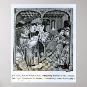 Poster Fils du Roi Robert II de Hugh Capet