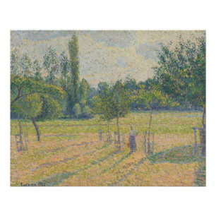 Poster "Fin d'après-midi dans notre prairie" - Camille Pi