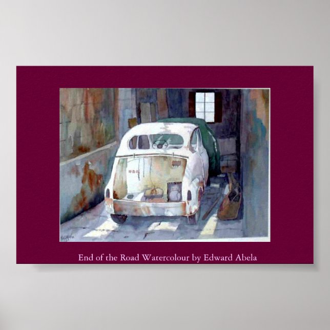 Poster Fin de la route (Devant)