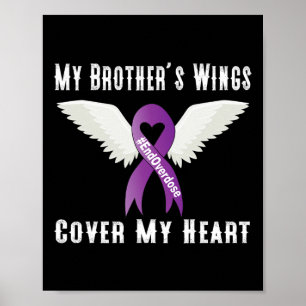 Poster Fin de l'overdose Les ailes de mon frère couvrent 