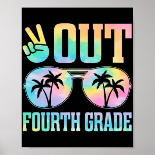 Poster Fin De Quatrième Année Dernière Jour De Graduation