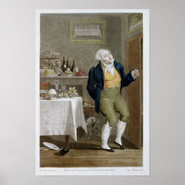 Poster Fin des Gastronomes (Devant)