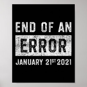 Poster Fin d'une erreur 21 janvier 2021 8645 Impeach Ant