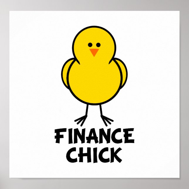 Poster Finance Chick (Devant)