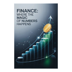 Poster Finance : Où se passe la magie des chiffres