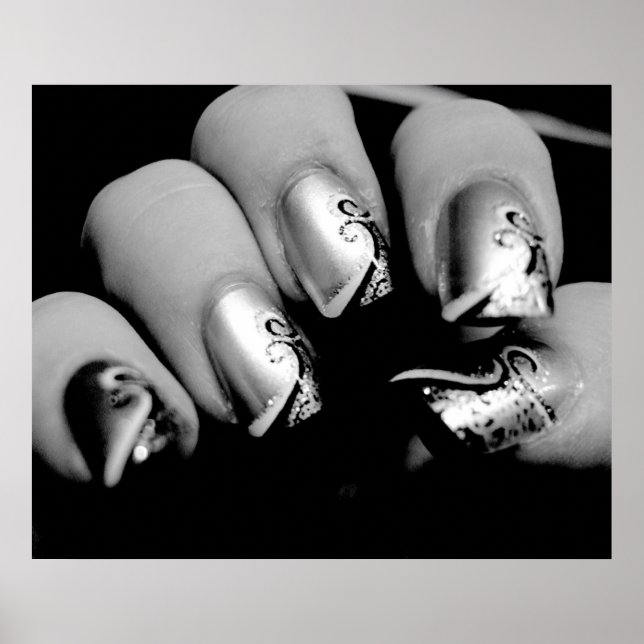 Poster Fingernails Designer (Devant)