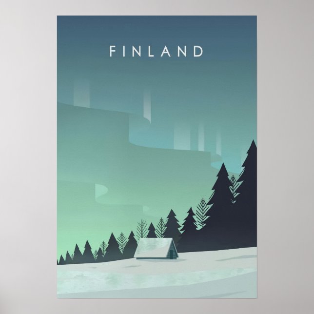 Poster Finlande (Devant)