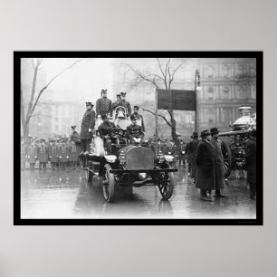 Poster Fire Engine 91 à New York 1913