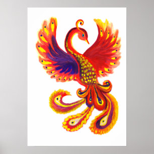 Poster Firebird Phoenix Art