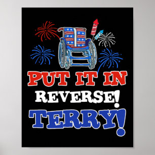 Poster Fireworks Back Placez-Le Dans L'Inverse Terry Funn