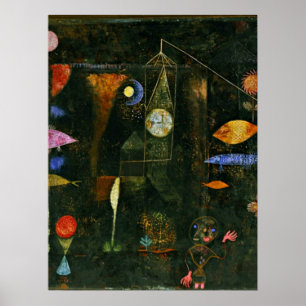 Poster Fish Magic par Paul Klee