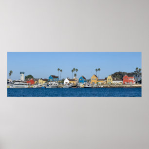 Poster Fisherman's Village - Marina Del Rey, CA