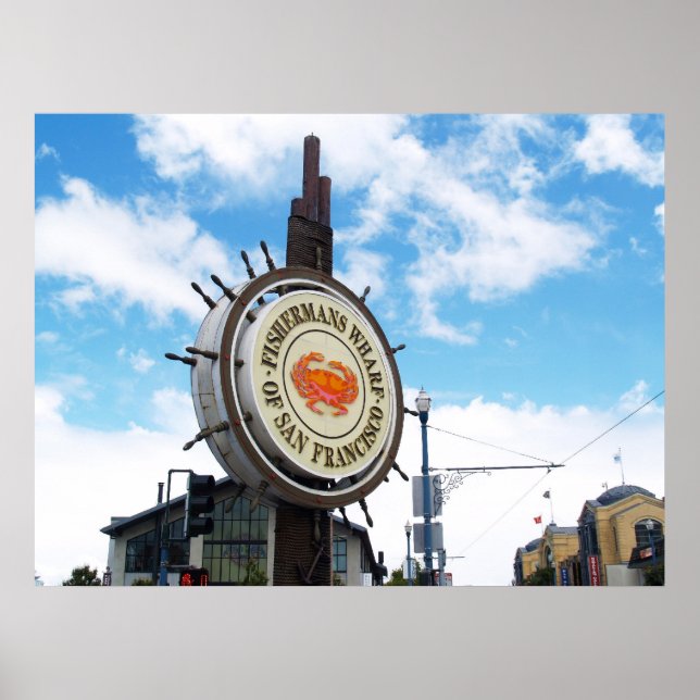 Poster Fisherman's Wharf (Devant)