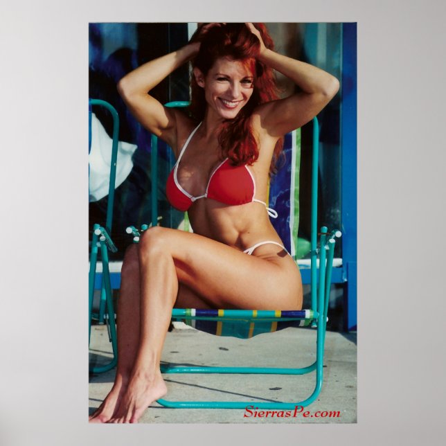 Poster Fitness Girl (Devant)