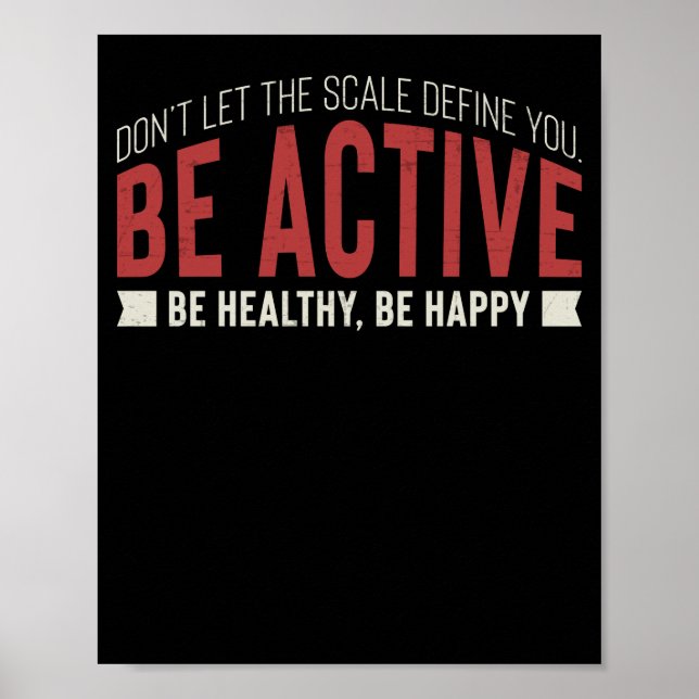 Poster Fitness Gym entraînement Motivation (Devant)