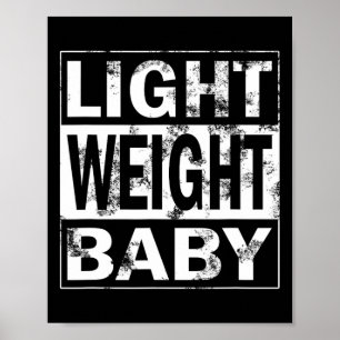Poster Fitness Saying Kraftsport - Poids léger Ba