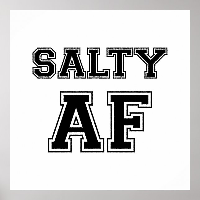 POSTER FIXE SALTY (Devant)