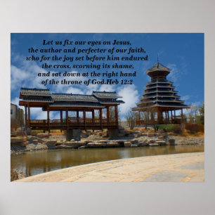 Poster Fixons nos yeux sur Jésus