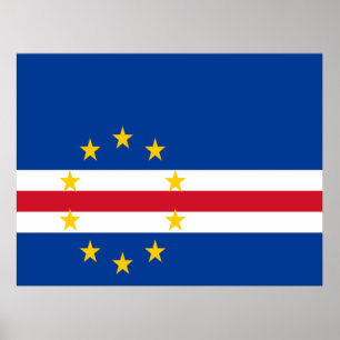 Poster Flag of Cape Verde