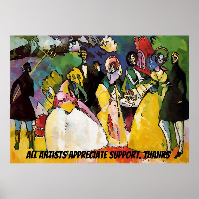 Poster Flambeau à Mardi Gras (Devant)