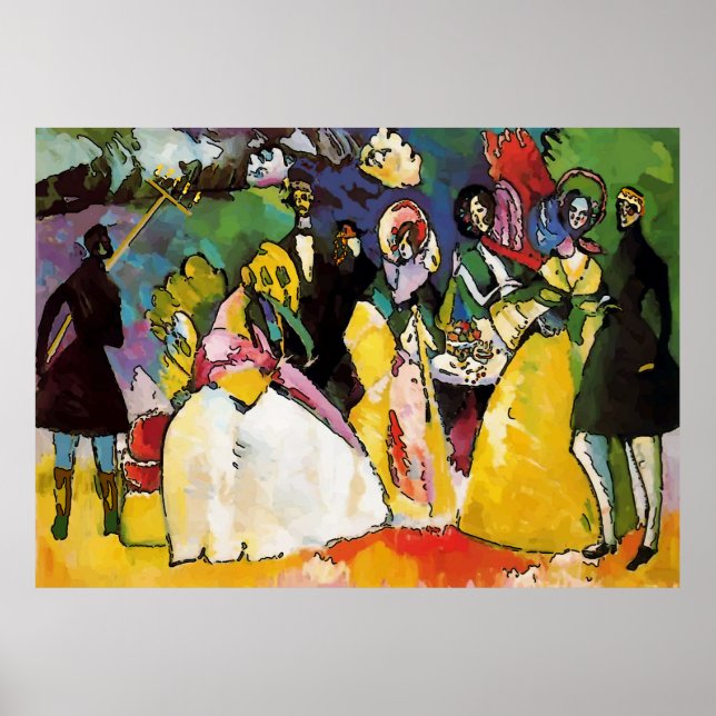 Poster Flambeau à Mardi Gras Party (Devant)