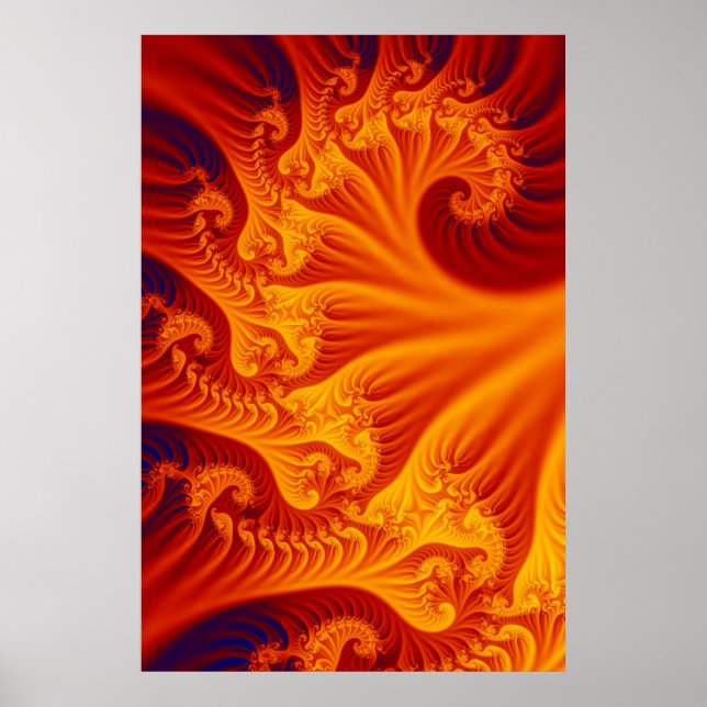 Poster Flamme (Devant)