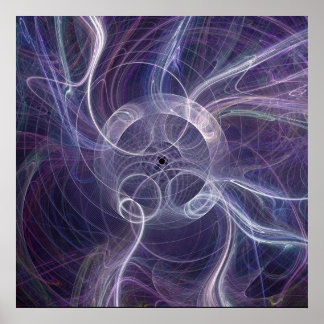 Poster Flamme fractale : anal fantôme II
