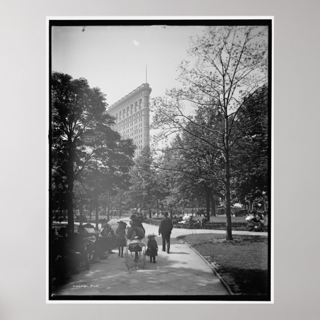 Poster Flatiron Bldg. - New York - 1905 (Devant)