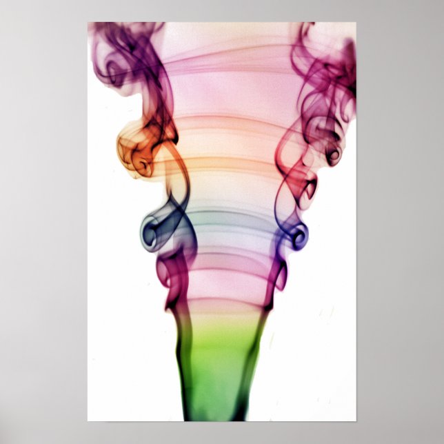 Poster Flèche colorée (Devant)