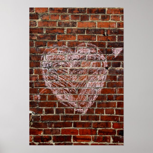 Poster Flèche dans le coeur (Devant)