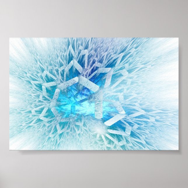 Poster Flèche de neige (Devant)