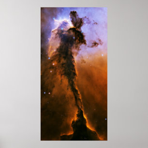 Poster Flèche des 16 NGC plus malpropres 6611 M16 de