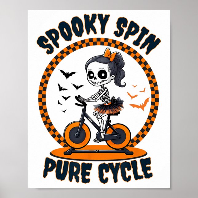 Poster Flèche éffrayante Halloween Spin Cl (Devant)