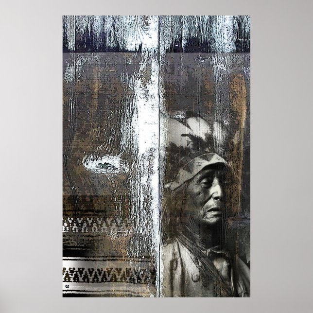 POSTER FLÈCHE ROUGE (Devant)