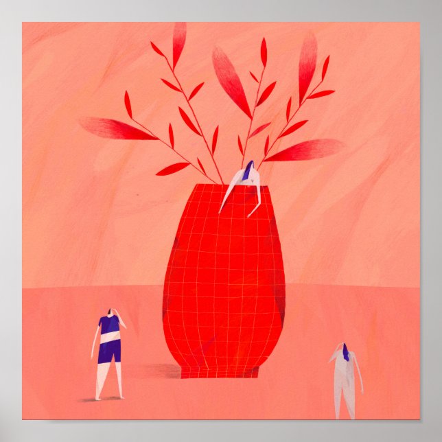 Poster Fleur (Devant)