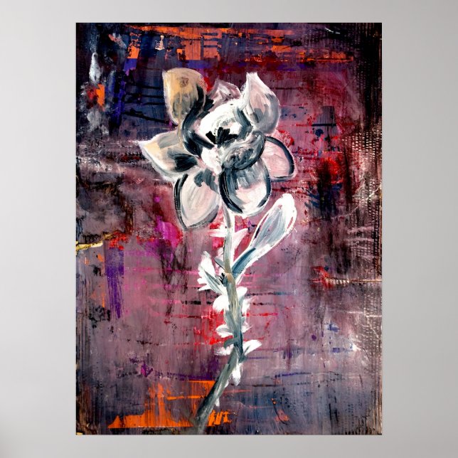 Poster Fleur (Devant)