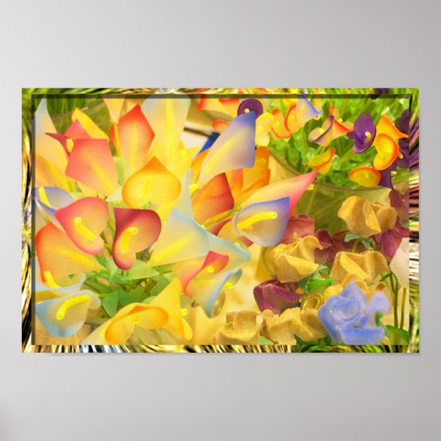 Poster Fleur Bizarre (Devant)