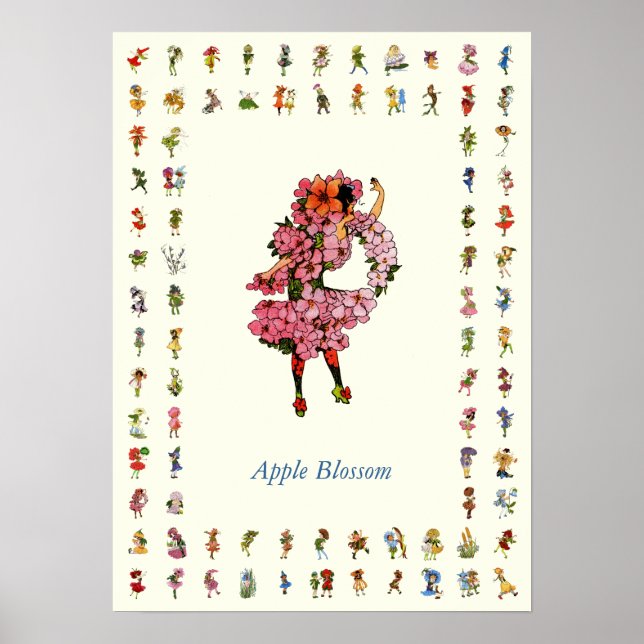 Poster Fleur d'Apple (Devant)