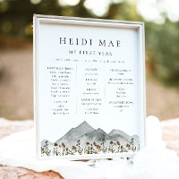Fleur de la montagne Boho HEIDI Première année Jal
