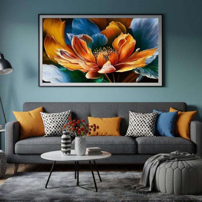 Poster Fleur de lumière (Créateur téléchargé)